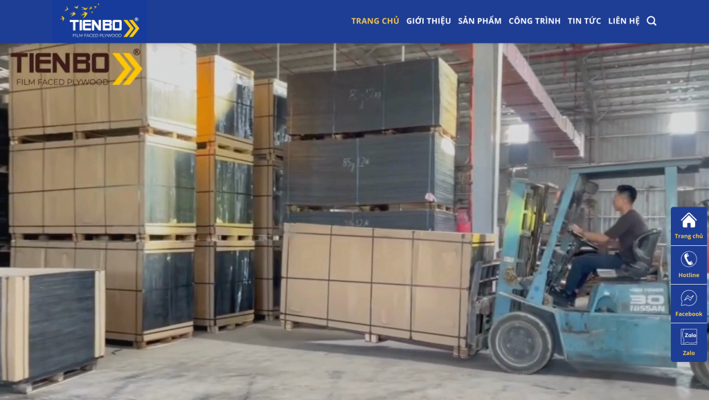 Công ty cổ phần tre gỗ Tiến Bộ